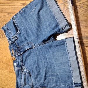 KUT FROM THE KLOTH Jeans Shorts Womens 6 BLUE KATY BOYFRIEND Denim Preowned Used